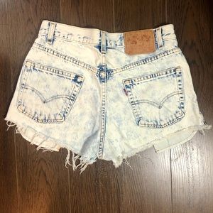 Vintage Handmade Levi’s Shorts (Urban Outfitters)